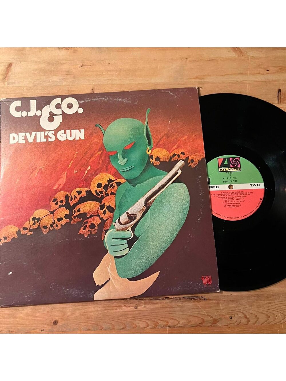 C.J. & CO. - Devils's Gun 33rpm VG+ VR21